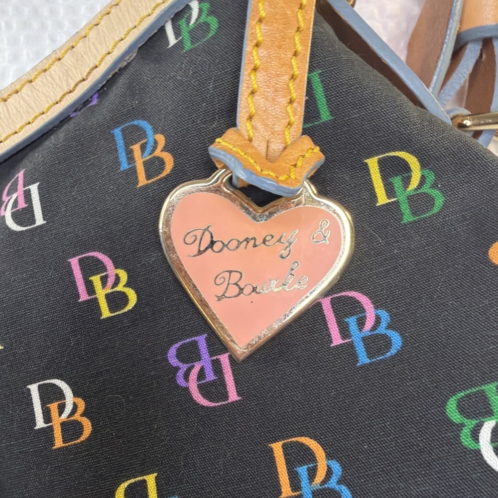 Vintage Dooney and Bourke multicolored handbag Black / Multicolored - Picture 3 of 11